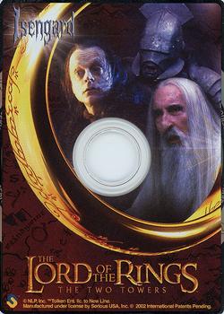 2002 Serious The Lord of the Rings: The Two Towers CD-ROM Cardz #NNO Isengard Front
