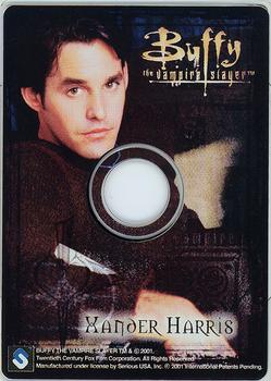 2001 Serious Buffy the Vampire Slayer CD-ROM Cardz #NNO Xander Harris Front