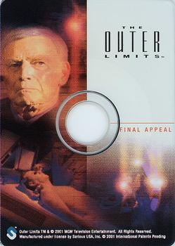 2001 Serious The Outer Limits CD-ROM Cardz #NNO Final Appeal Front