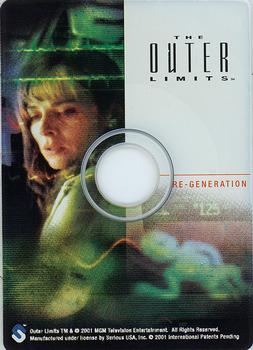 2001 Serious The Outer Limits CD-ROM Cardz #NNO Re-Generation Front
