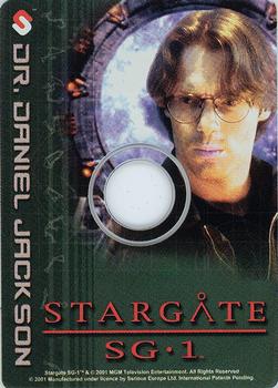 2001 Serious Stargate SG-1 CD-ROM Cardz #NNO Dr. Daniel Jackson Front