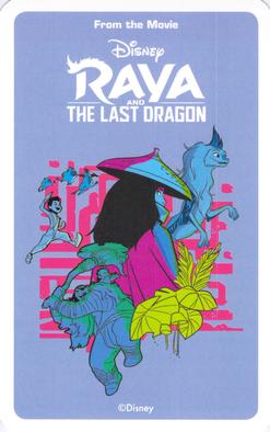 2021 Cartamundi Shuffle 4-in-1 Raya and the Last Dragon #B3 Sisu Back