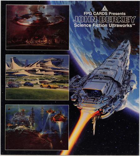 1994 FPG John Berkey - Promo Panels #NNO John Berkey Science Fiction Ultraworks Front