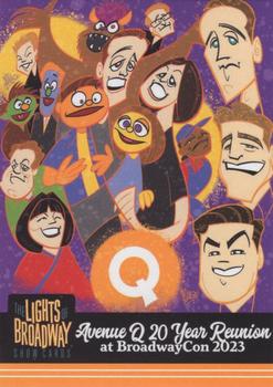 2023 The Lights of Broadway BroadwayCon #NNO Avenue Q 20 Year Reunion Front