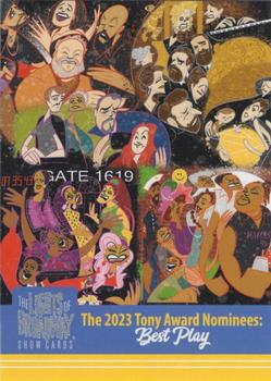 2023 The Lights of Broadway Tony's: The 2022-23 Broadway Season - The 2023 Tony Award Nominees #NNO Best Play Front