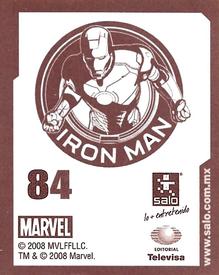 2008 Salo Marvel Iron Man Pelicula Album De Estampas #84 Estampa Normale 84 Back