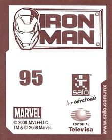 2008 Salo Marvel Iron Man Pelicula Album De Estampas #95 Estampa Normale 95 Back