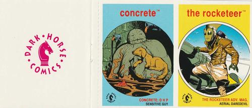 1991 Dark Horse Comics - Panels #7 / 12 Rocketeer / Concrete Front