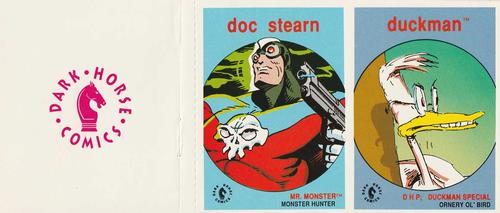 1991 Dark Horse Comics - Panels #9 / 17 Doc Stearns Mr Monster / Duckman Front