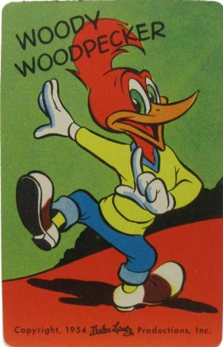 1954 Carnation Woody Woodpecker`s Drawing Lesson Series 2 #20 Woody Woodpecker Front