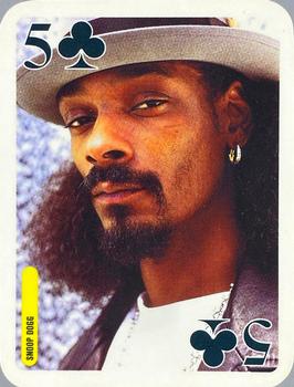 2004 Bravo Star Playing Cards (Romania) #5♣ Snoop Dogg Front