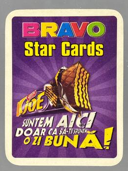 2004 Bravo Star Playing Cards (Romania) #7♣ Usher Back