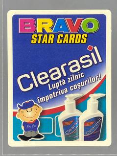 2005 Bravo Star Playing Cards (Romania) #10♦ Avril Lavigne Back