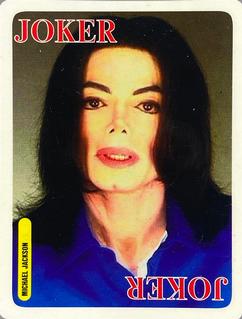 2005 Bravo Star Playing Cards (Romania) #JOKER Michael Jackson Front