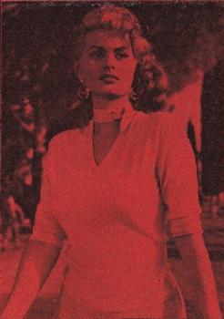 1959-61 Kalendarium-Bild Film Stars (Sweden) #68a Sophia Loren Front