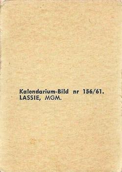 1959-61 Kalendarium-Bild Film Stars (Sweden) #156 Lassie Back