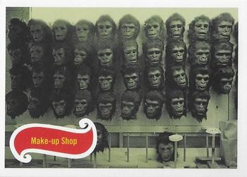 2005 Rittenhouse Planet of the Apes Behind the Scenes #4 Make-Up Shop Front
