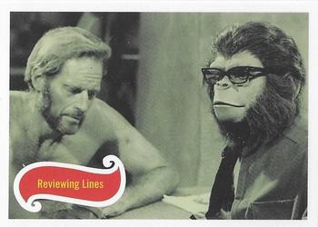2005 Rittenhouse Planet of the Apes Behind the Scenes #5 Reviewing Lines Front