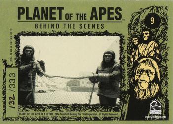2005 Rittenhouse Planet of the Apes Behind the Scenes #9 Brief Hiatus Back