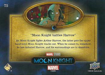 2023 Upper Deck Marvel Moon Knight - Sand #75 Moon Knight Battles Harrow Back