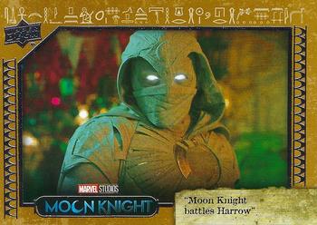 2023 Upper Deck Marvel Moon Knight - Sand #75 Moon Knight Battles Harrow Front