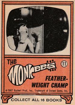 1967 Topps The Monkees Flip Movies (R710-13) #11 Feather-Weight Champ Front
