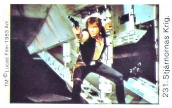 1983 Dutch Gum Star Wars #231 Han Solo Front