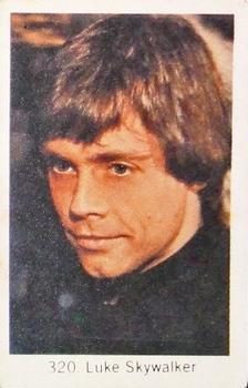 1983 Dutch Gum Star Wars #320 Luke Skywalker Front