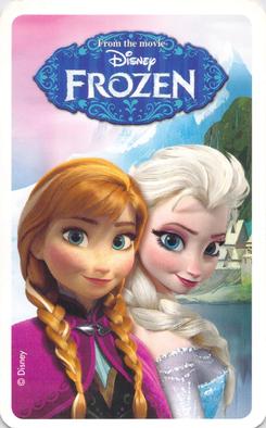 2013 Cartamundi Frozen Happy Families #G3 Anna / Elsa Back