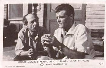 1966 Dutch Gum Helgonet (The Saint) #X 4 Roger Moore Starring as 