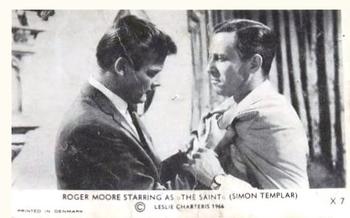 1966 Dutch Gum Helgonet (The Saint) #X 7 Roger Moore Starring as 
