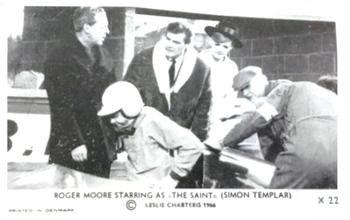 1966 Dutch Gum Helgonet (The Saint) #X 22 Roger Moore Starring as 