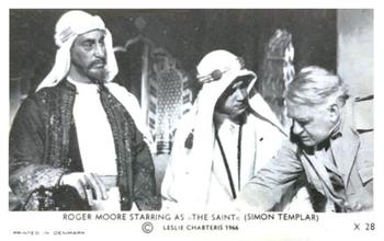 1966 Dutch Gum Helgonet (The Saint) #X 28 Roger Moore Starring as 