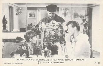 1966 Dutch Gum Helgonet (The Saint) #X 46 Roger Moore Starring as 