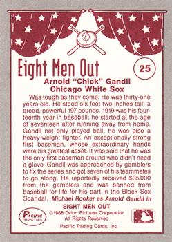 1988 Pacific Eight Men Out #25 Arnold 
