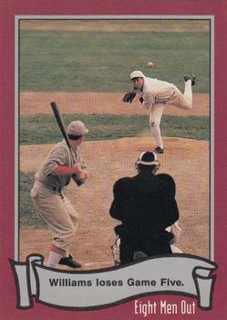 1988 Pacific Eight Men Out #49 Williams Loses Game Five Front