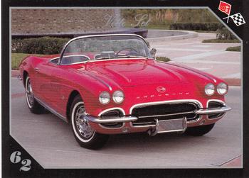 1991 Collect-A-Card Vette Set #10 1962  Corvette Convertible Front