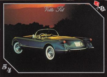 1991 Collect-A-Card Vette Set #2 1954  Corvette Convertible Front
