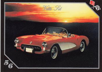 1991 Collect-A-Card Vette Set #4 1956  Corvette Convertible Front