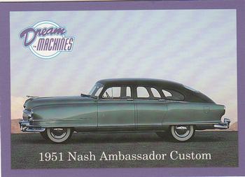 1991-92 Lime Rock Dream Machines #82 1951 Nash Ambassador Custom Front