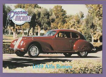 1991-92 Lime Rock Dream Machines #86 1939 Alfa Romeo Front