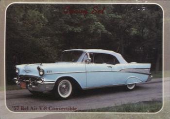 1992 Collect-A-Card Chevy #49 '57 Bel Air V-8 Convertible Front