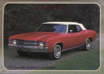 1992 Collect-A-Card Chevy #66 '71 Chevelle Malibu Convertible Front