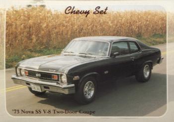 1992 Collect-A-Card Chevy #69 '73 Nova SS V-8 Two-Door Coupe Front