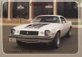 1992 Collect-A-Card Chevy #70 '74 Camaro Z-28 Coupe Front