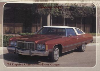 1992 Collect-A-Card Chevy #71 '74 Caprice Classic Two-Door Coupe Front