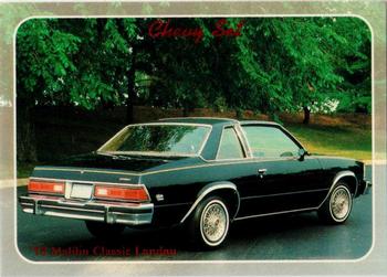 1992 Collect-A-Card Chevy #75 '78 Malibu Classic Landau Front