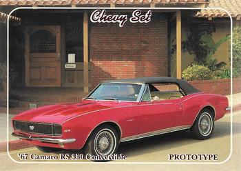 1992 Collect-A-Card Chevy #62 '67 Camaro RS-350 Convertible Front