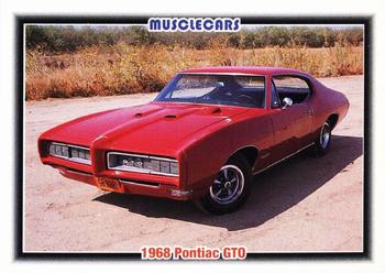 1992 Collect-A-Card Muscle Cars #84 1968 Pontiac GTO Front