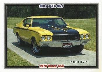 1992 Collect-A-Card Muscle Cars #55 1970 Buick GSX Front